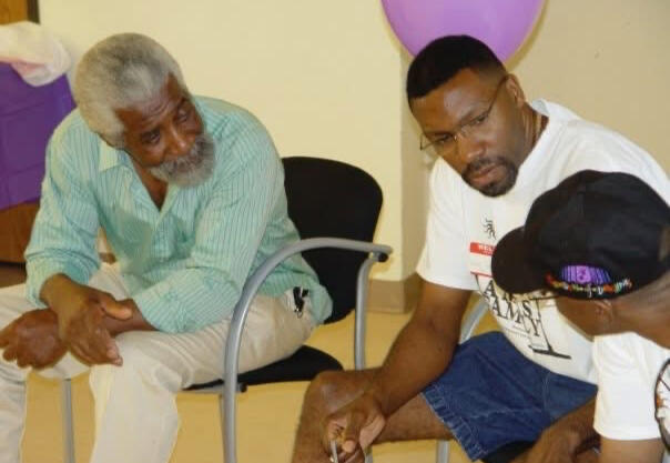 Leonard at Sonia's 75th Birthday