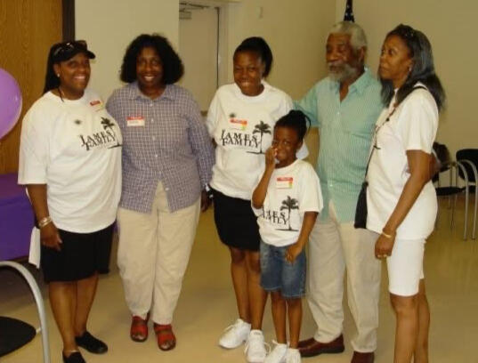 James Family at Sonia's 75th Birthday